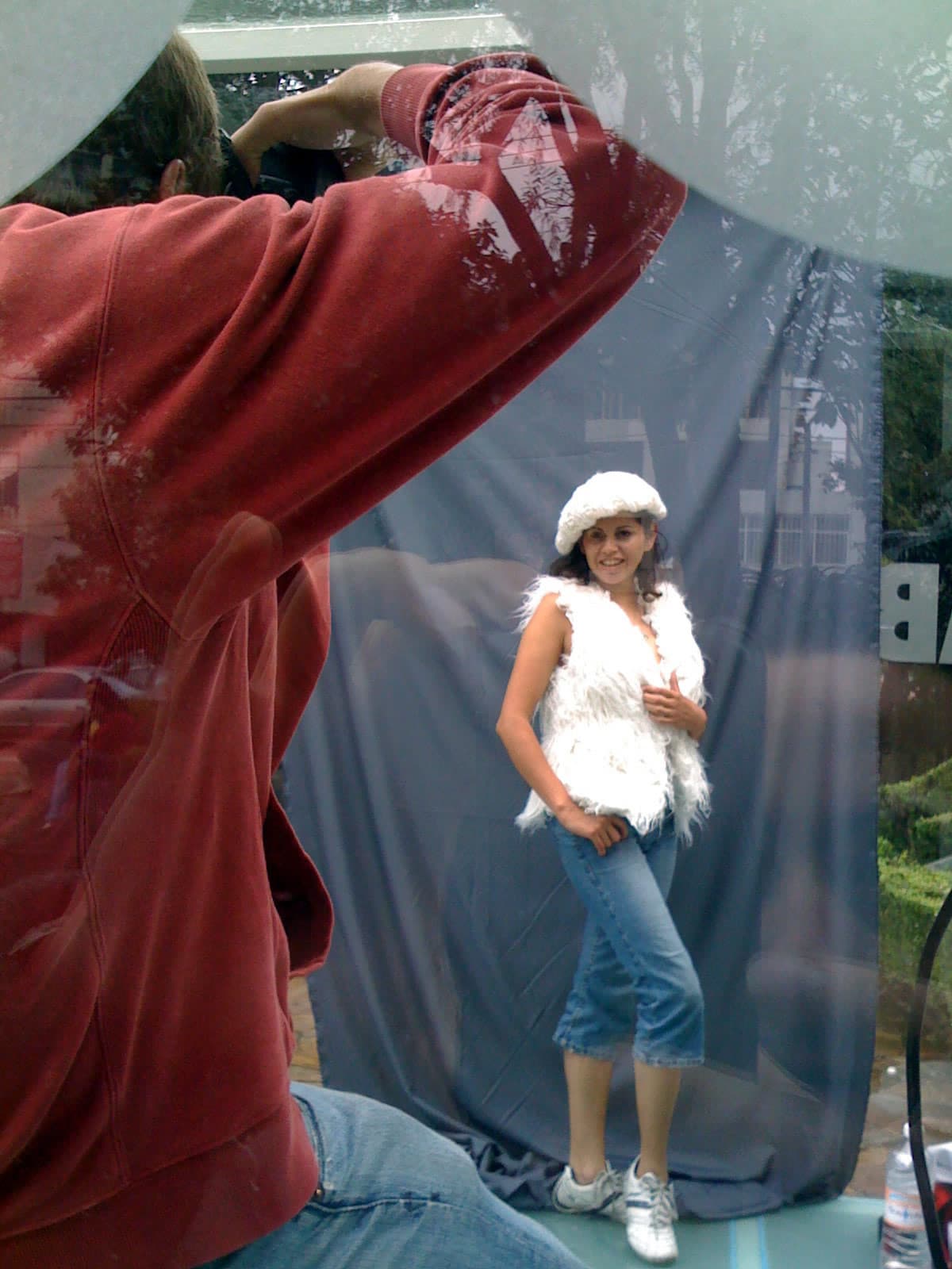 People participating in the Absolut World activation