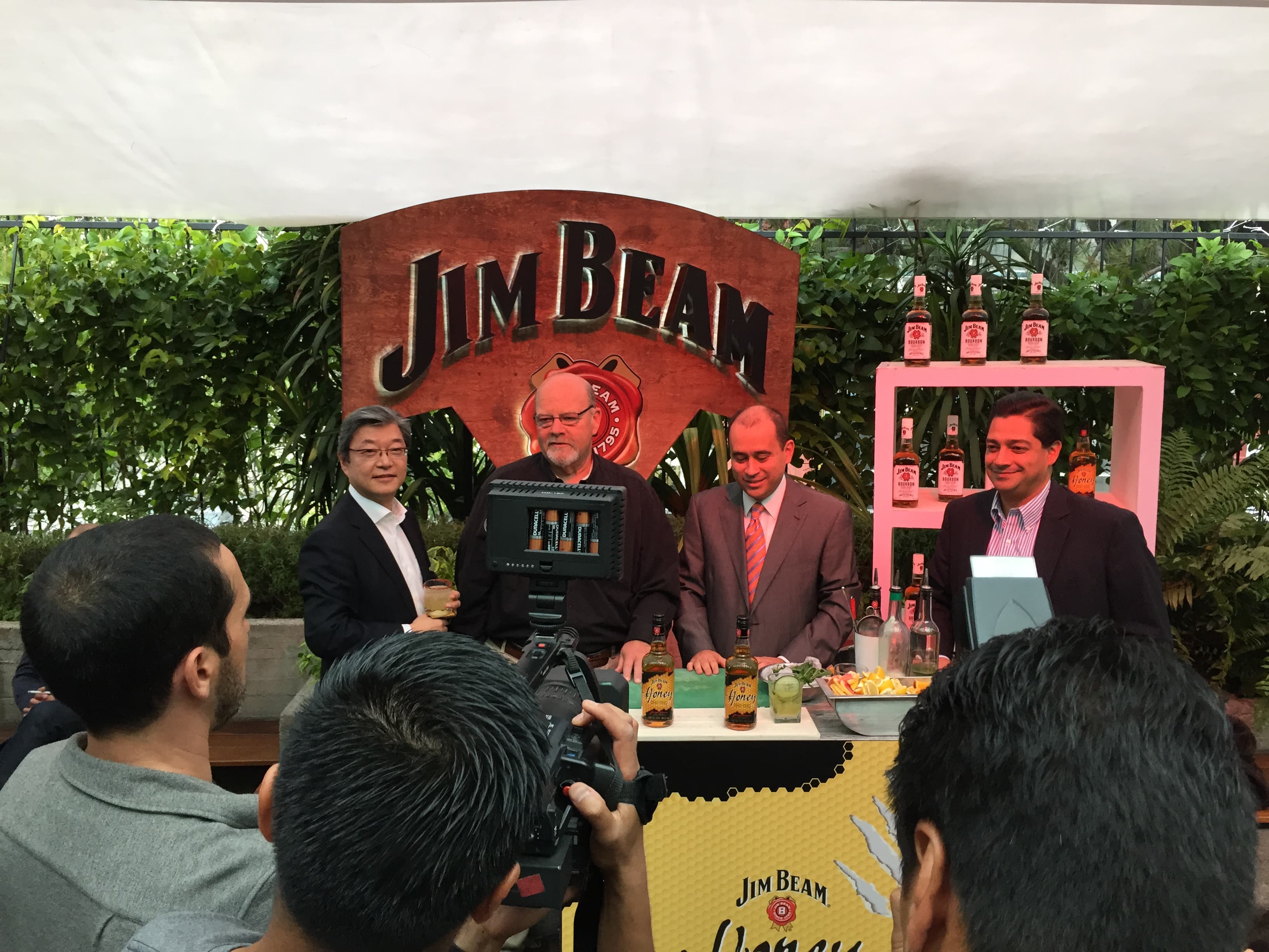 Guests at the Jim Beam Honey product launch