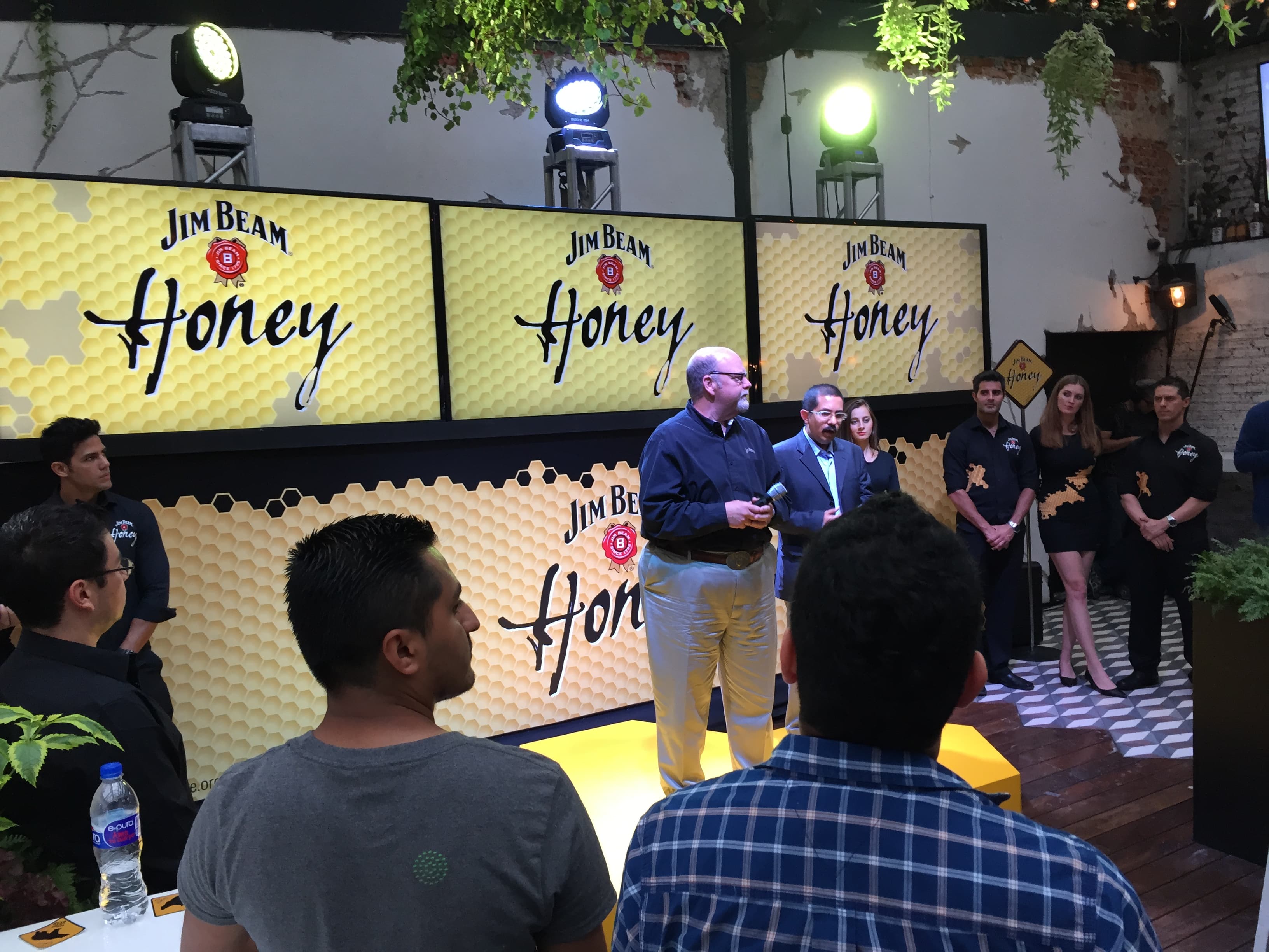 On-site Jim Beam Honey launch experience